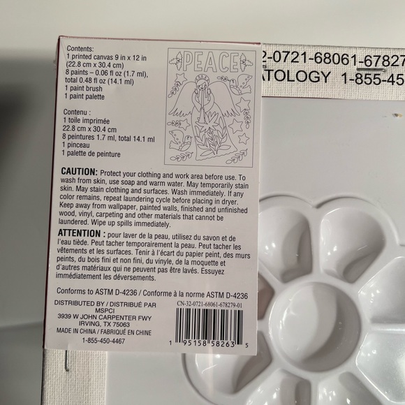 creatology / kids canvas christmas painting kit - Picture 4 of 4